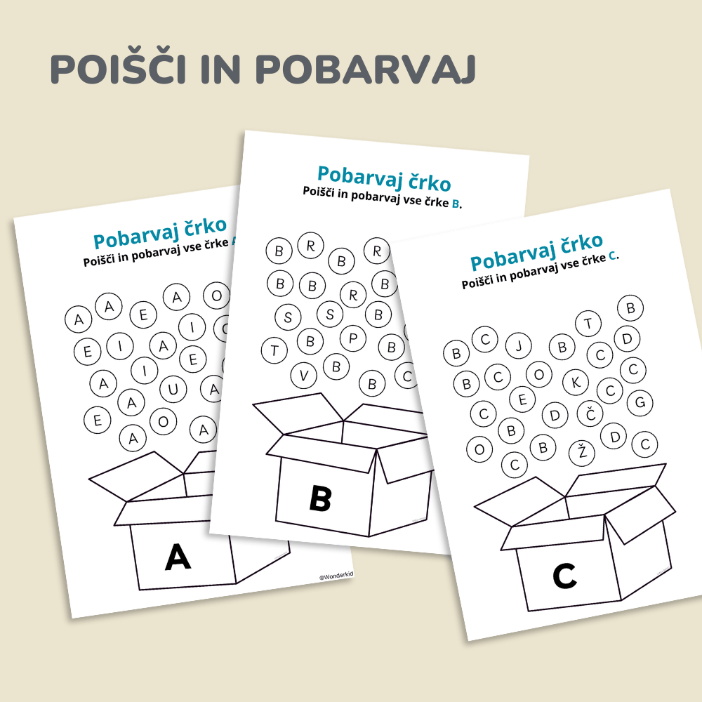 Spoznavanje črk